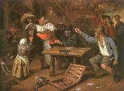 Jan Steen Card Players Quarreling oil painting on canvas
